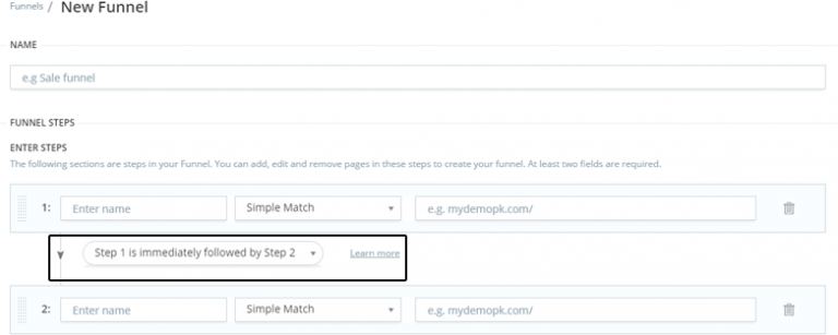 Funnel Types - TruConversion Knowledgebase
