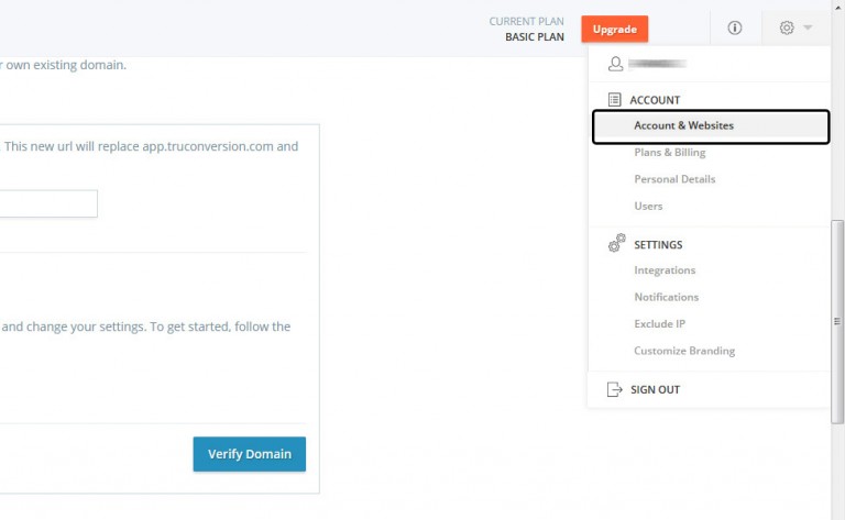Account&Website-01 - TruConversion Knowledgebase